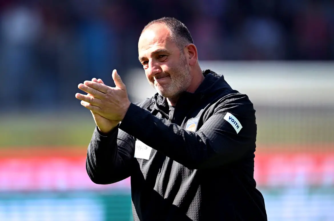 Heidenheim trainer Frank Schmidt ahead of Saturday's Bundesliga match against Union Berlin.