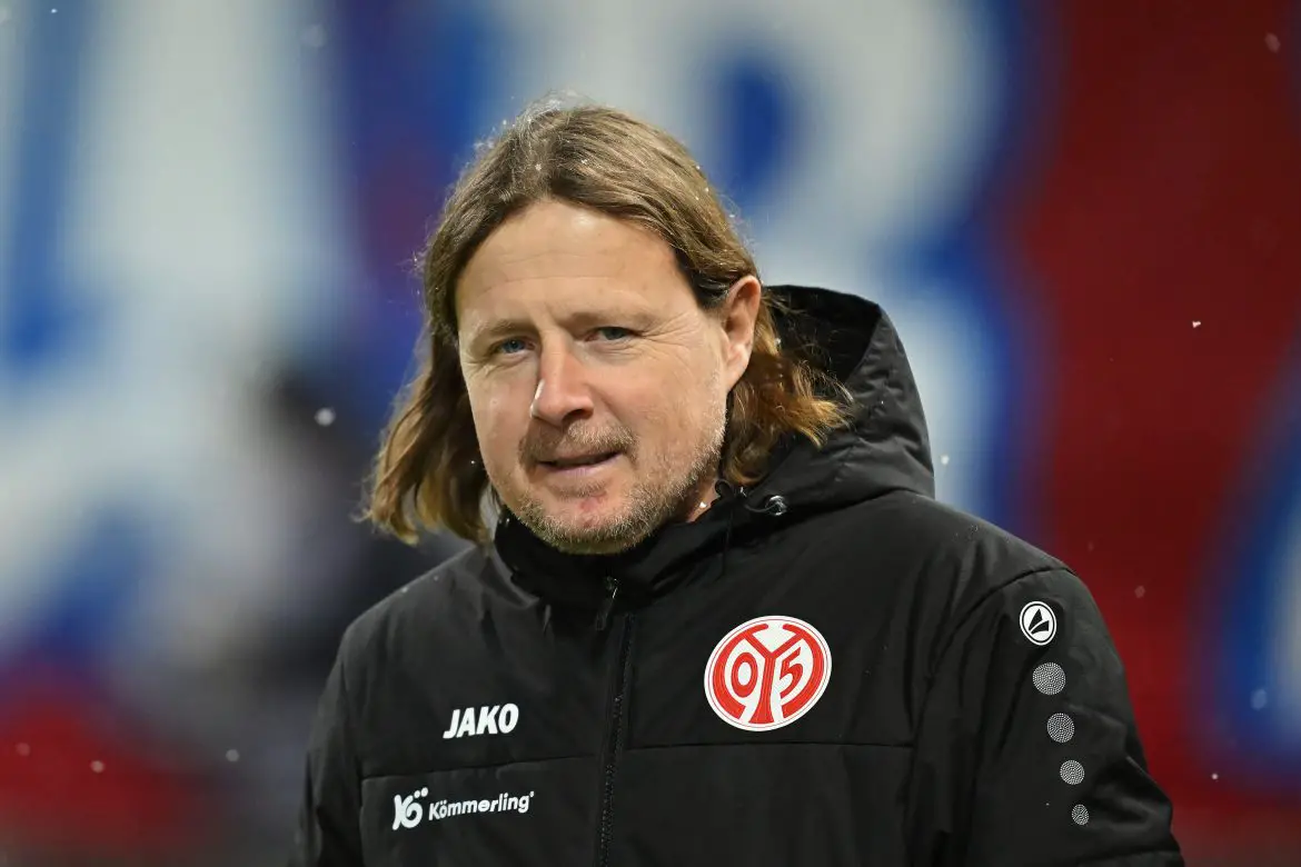 Mainz head coach Bo Henriksen.