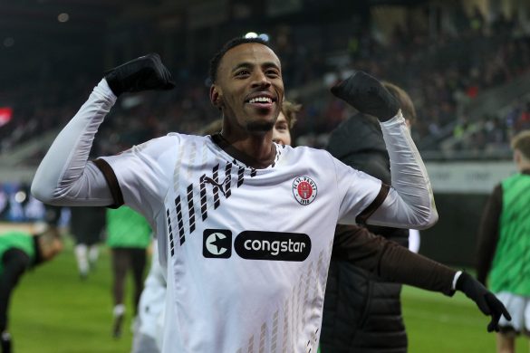 FC St. Pauli attacker Morgan Guilavogui.