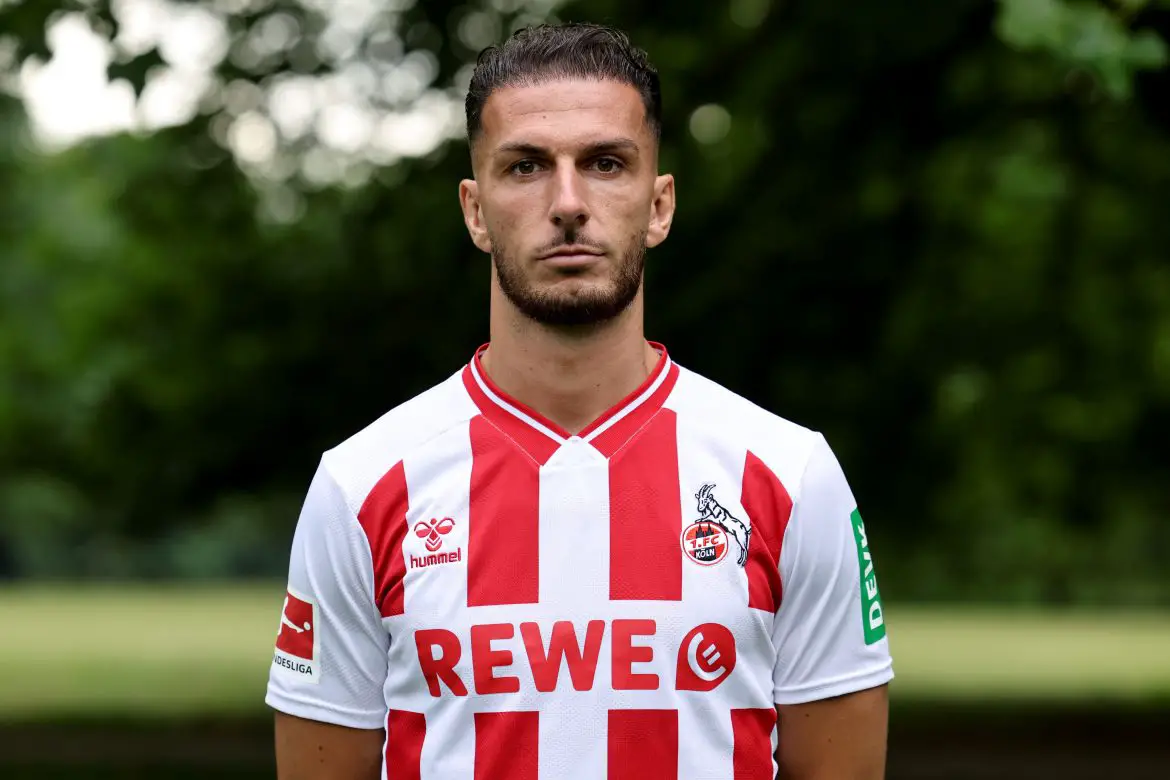 Köln's Leart Paçarada.