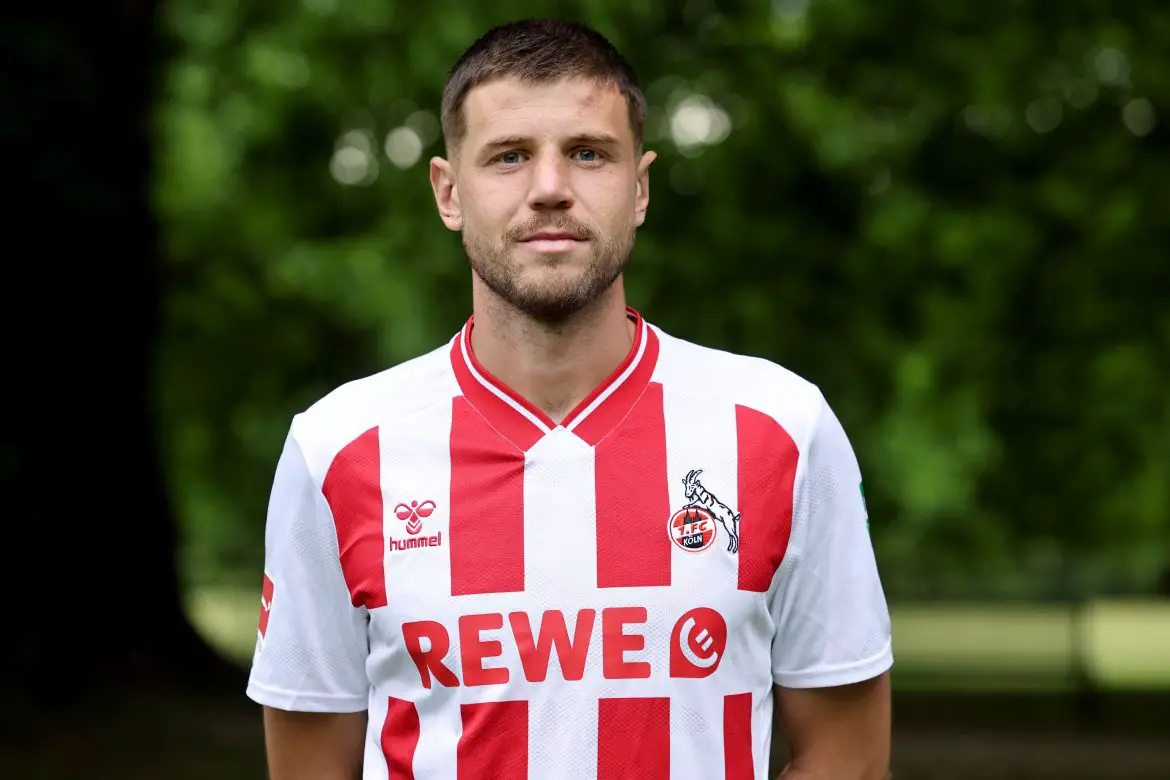 Cologne striker Imad Rondic.