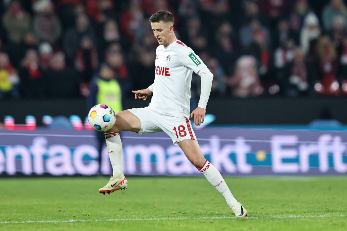 Danish fullback Rasmus Carstensen of FC Köln is headed back up north to his native country on loan.