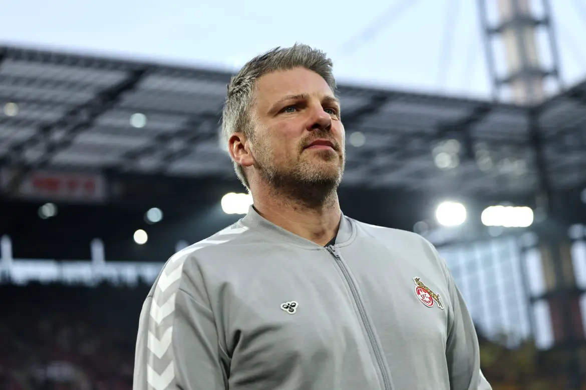 Former 1. FC Koln head coach Lukas Kwasniok.