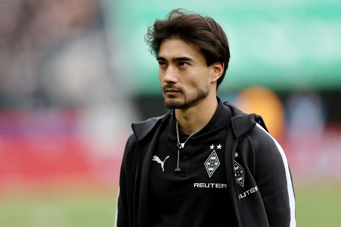 Jens Castrop of Borussia Mönchengladbach in the Bundesliga.