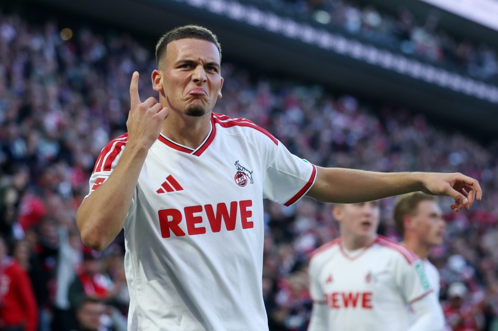 Said El Mala del Colonia explica la celebración del gol en el derbi de la Bundesliga