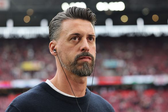 Augsburg head coach Sandro Wagner
