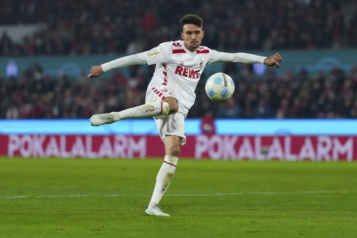 New Schalke signing Dejan Ljubicic representing Köln.