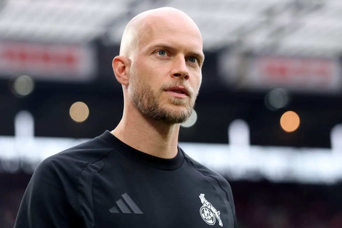 Cologne head coach René Wagner in the Bundesliga.