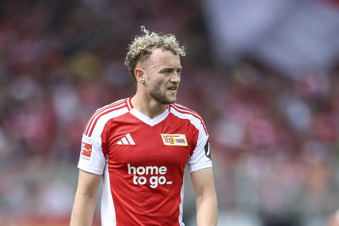 Union Berlin's Benedict Hollerbach may be in line to replace Jonathan Burkardt at Mainz.