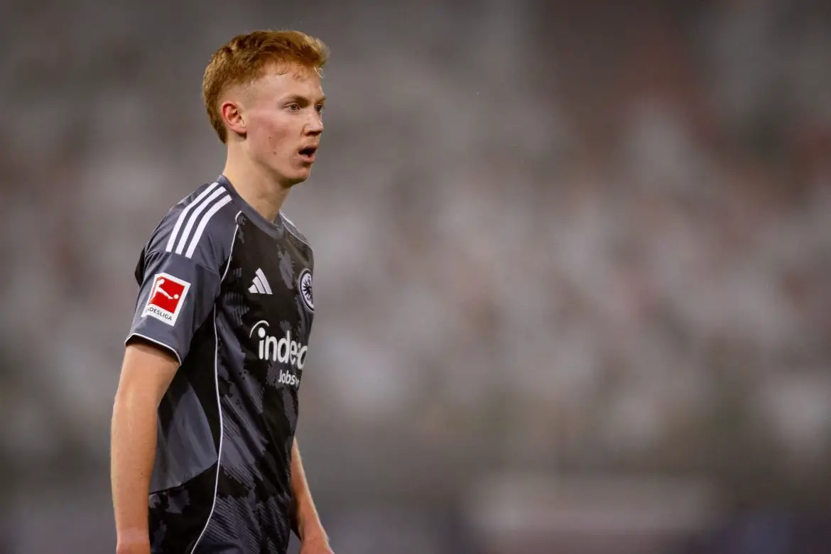 Eintracht Frankfurt summer departure Hugo Larsson.