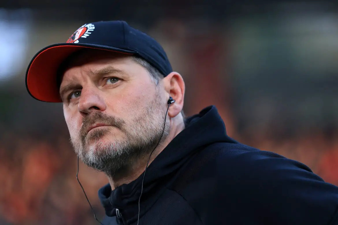 Union Berlin head coach Steffen Baumgart.