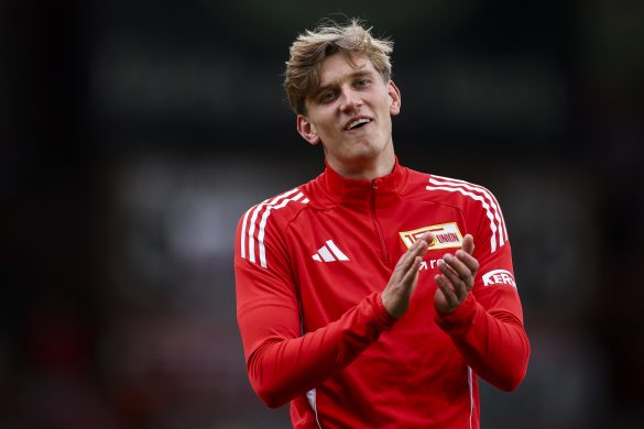 Union Berlin midfielder Aljoscha Kemlein.