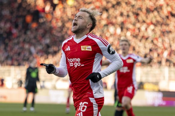 FC Union Berlin striker Benedict Hollerbach.