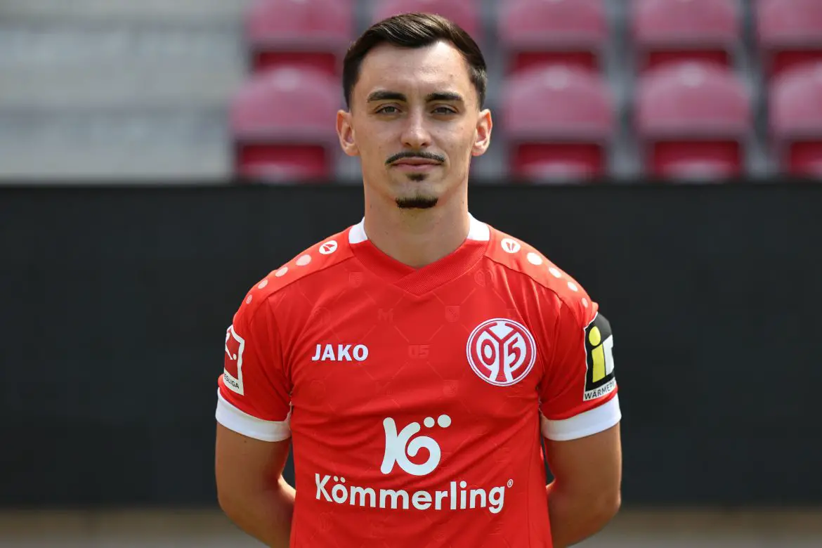 Mainz 05 attacking midfielder Paul Nebel.