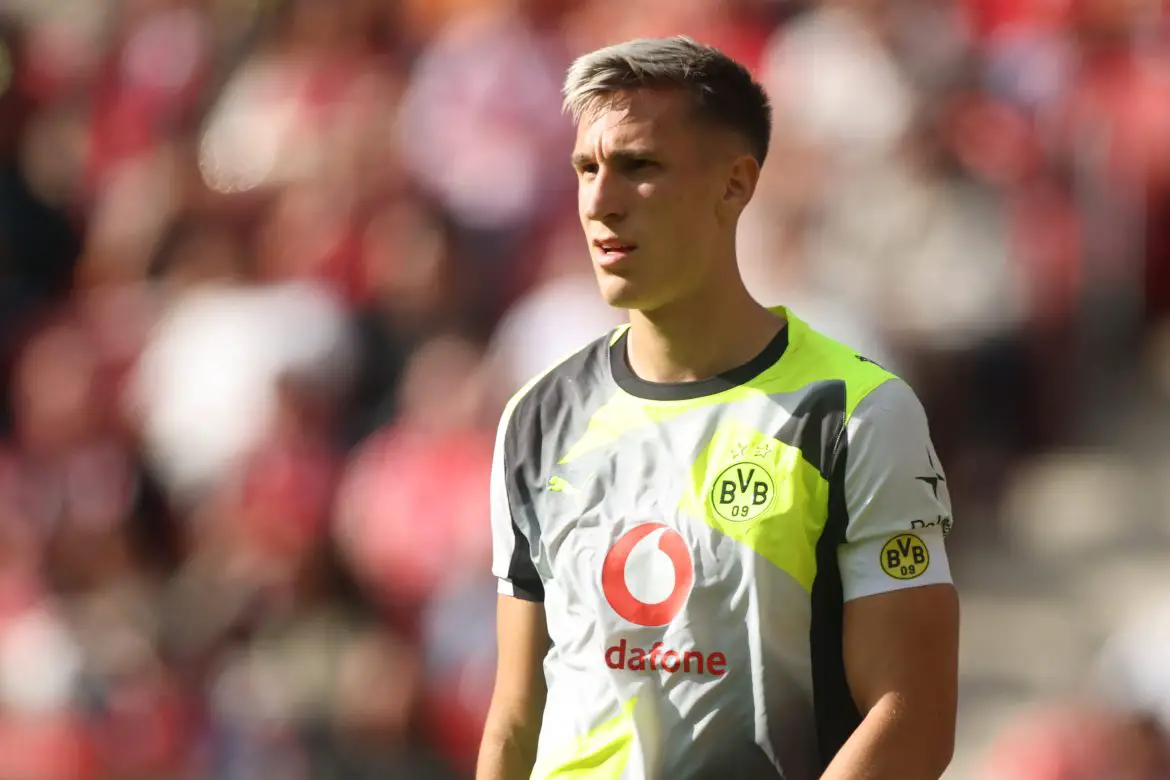 Nico Schlotterbeck of Borussia Dortmund.