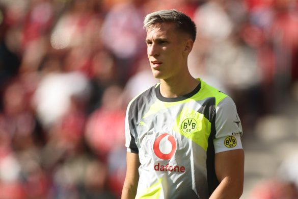 Nico Schlotterbeck of Borussia Dortmund.