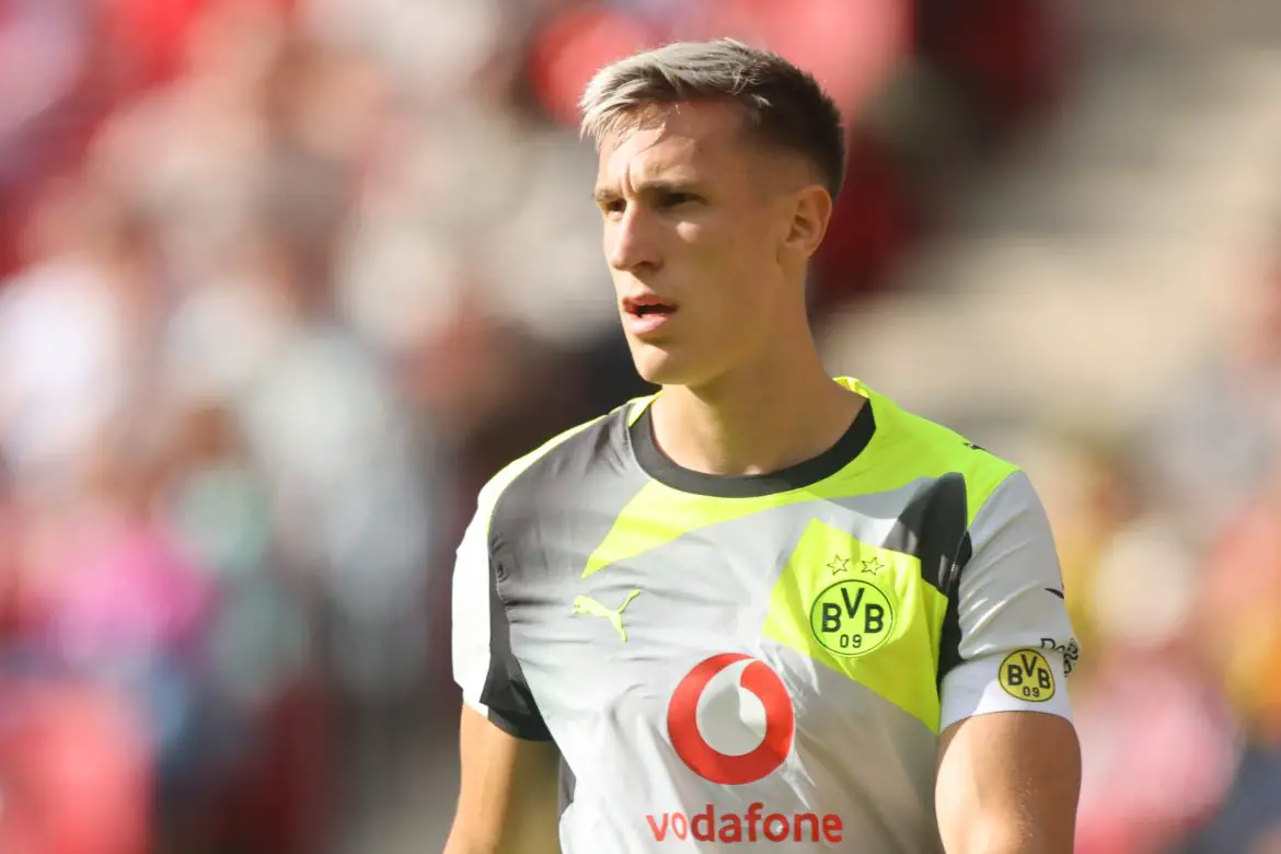 Nico Schlotterbeck of Borussia Dortmund.