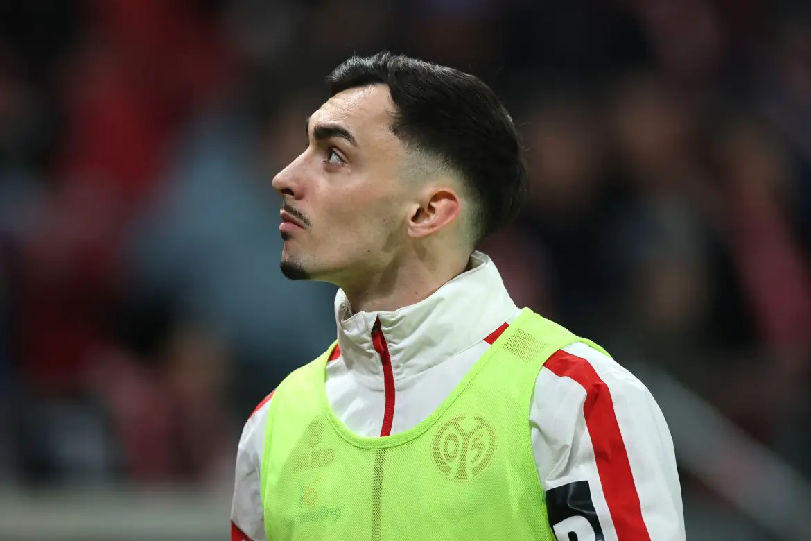 Mainz 05 attacker Paul Nebel in the Bundesliga.