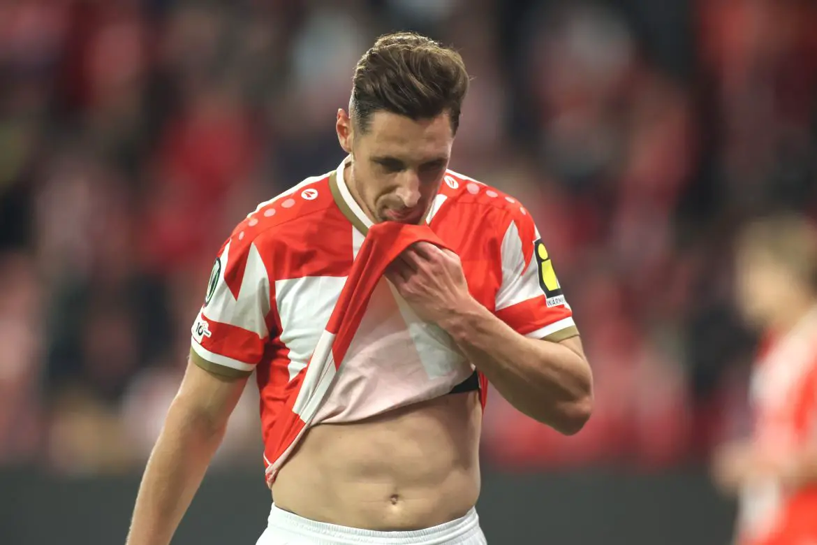 Mainz defender Dominik Kohr.