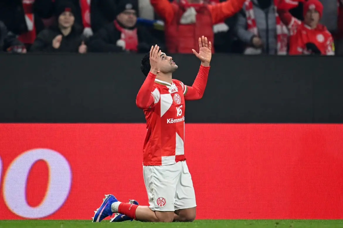 Mainz's Nadiem Amiri.