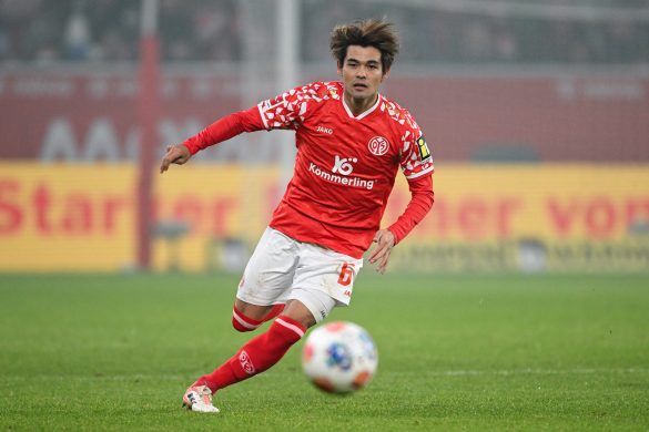 Mainz midfielder Kaishu Sano.