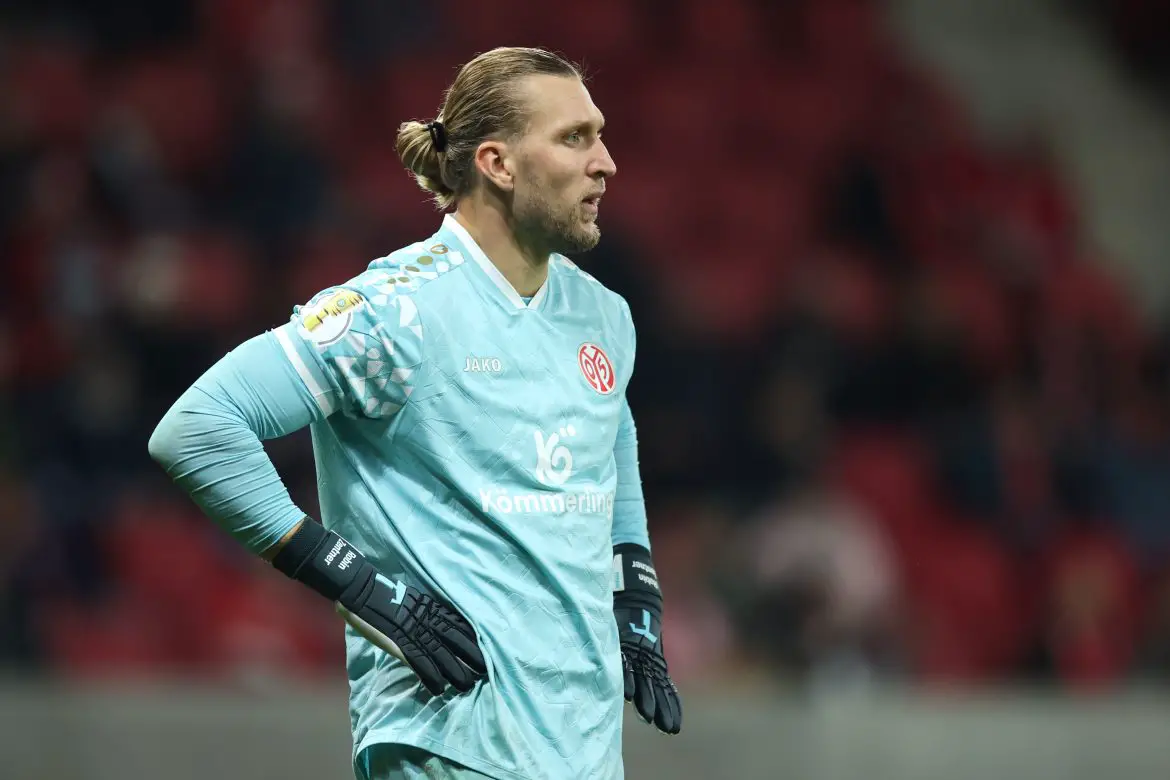 Mainz starting keeper Robin Zentner.