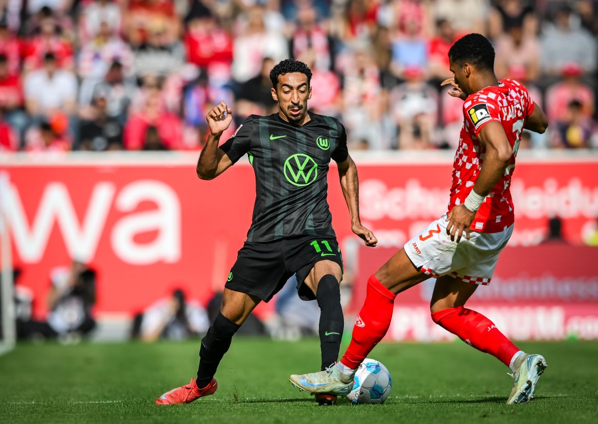 Tiago Tomas of Wolfsburg.