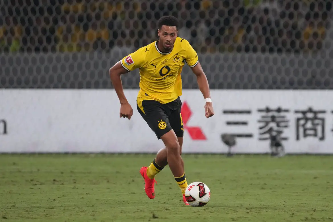 Potential Newcastle United transfer target Felix Nmecha of Borussia Dortmund.