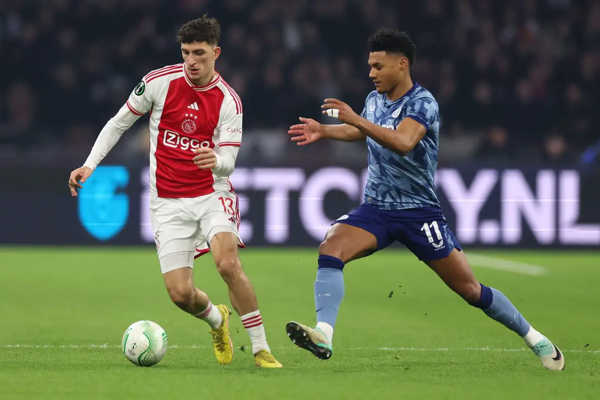 Ajax defender Ahmetcan Kaplan.