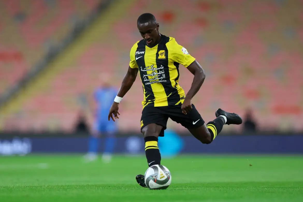 Newly re-reigned Bayer Leverkusen attacker Moussa Diaby.