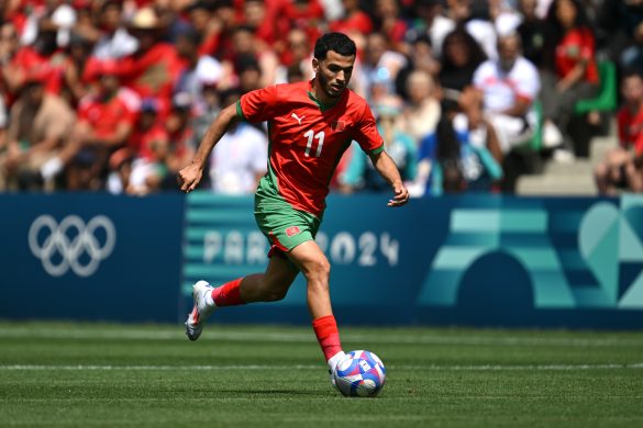 Bayer Leverkusen transfer target Zakaria El Ouhadi representing Morocco internationally.