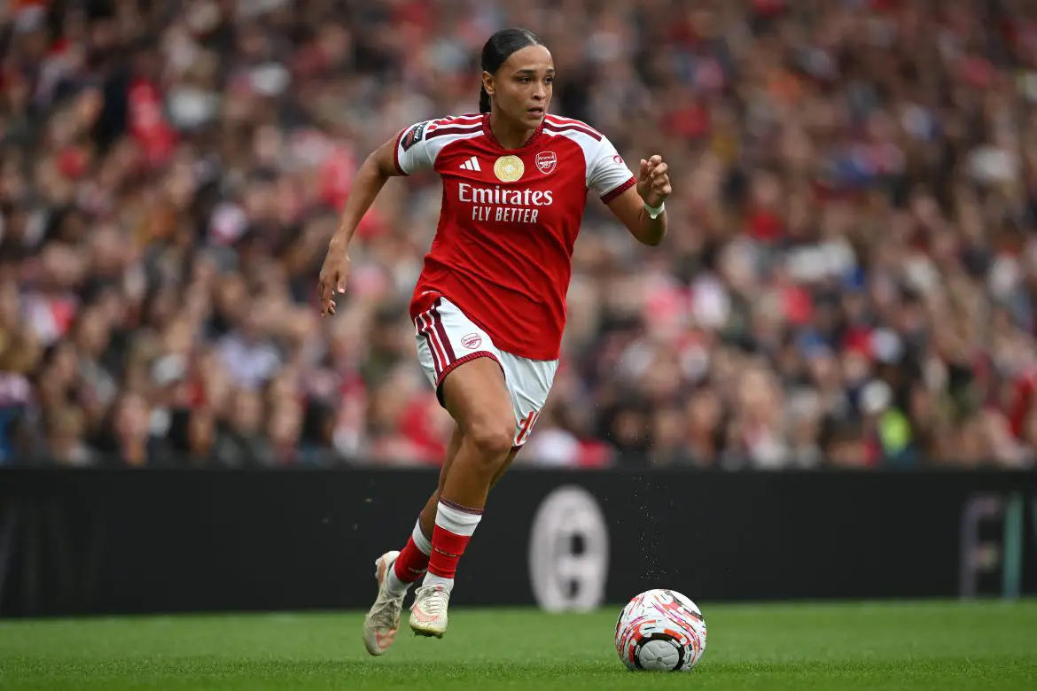 Arsenal attacker Lisa Baum.