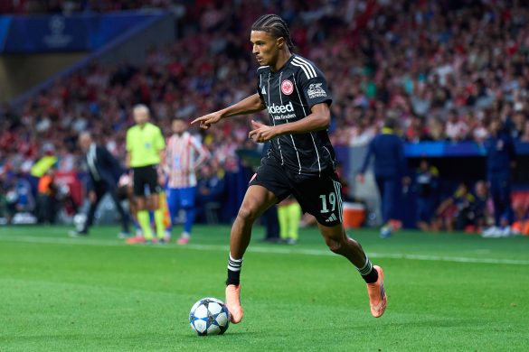 Eintracht Frankfurt's Jean-Matteo Bahia.