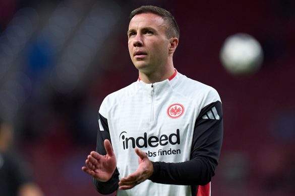 Eintracht Frankfurt's Mario Götze.