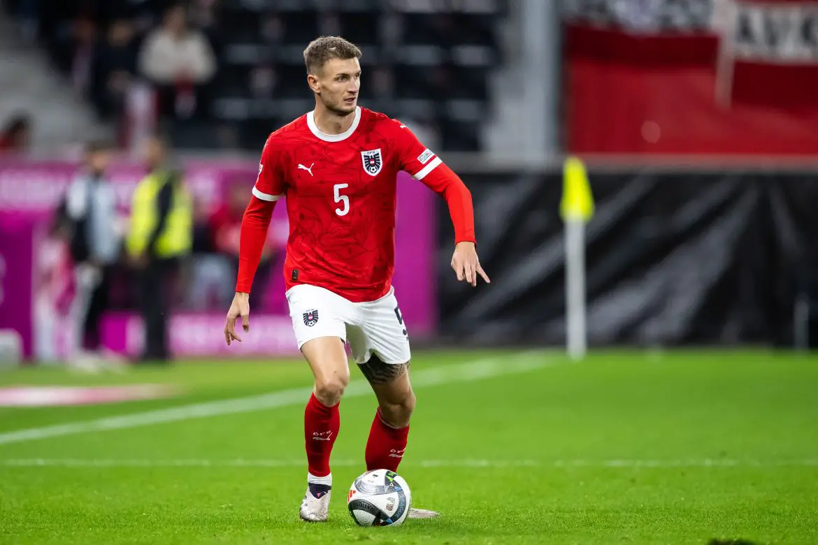 New Mainz signing and Bundesliga veteran Stefan Posch representing Austria internationally.