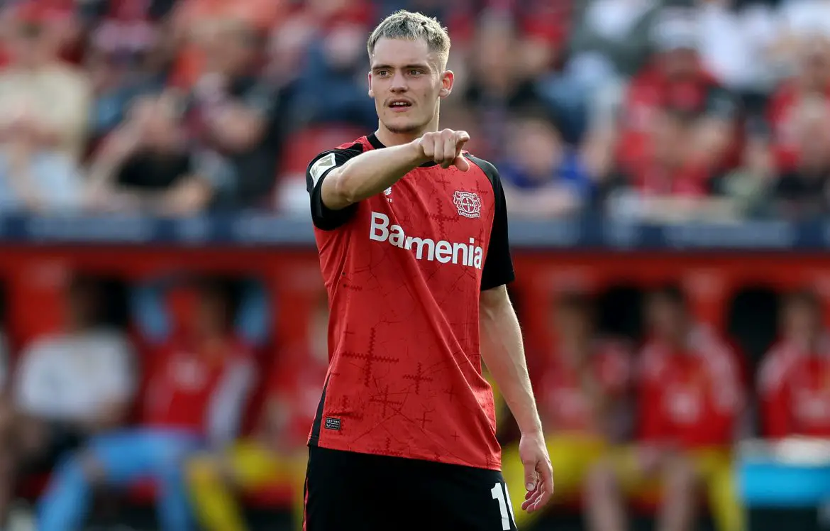 Florian Wirtz of Bayer Leverkusen.
