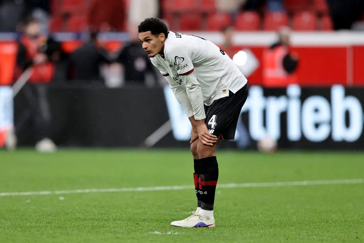 Bayer Leverkusen defender Jarell Quansah.