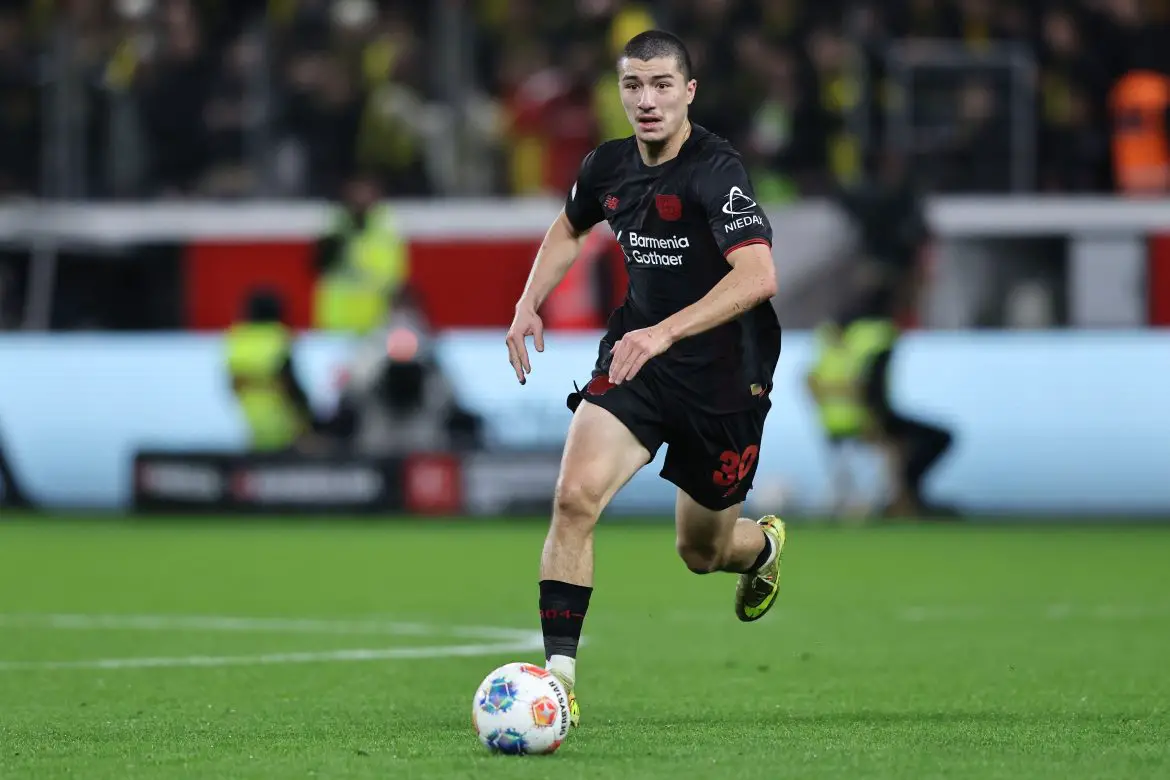 Bundesliga AFCON representative Ibrahim Maza (Algeria) of Bayer Leverkusen.