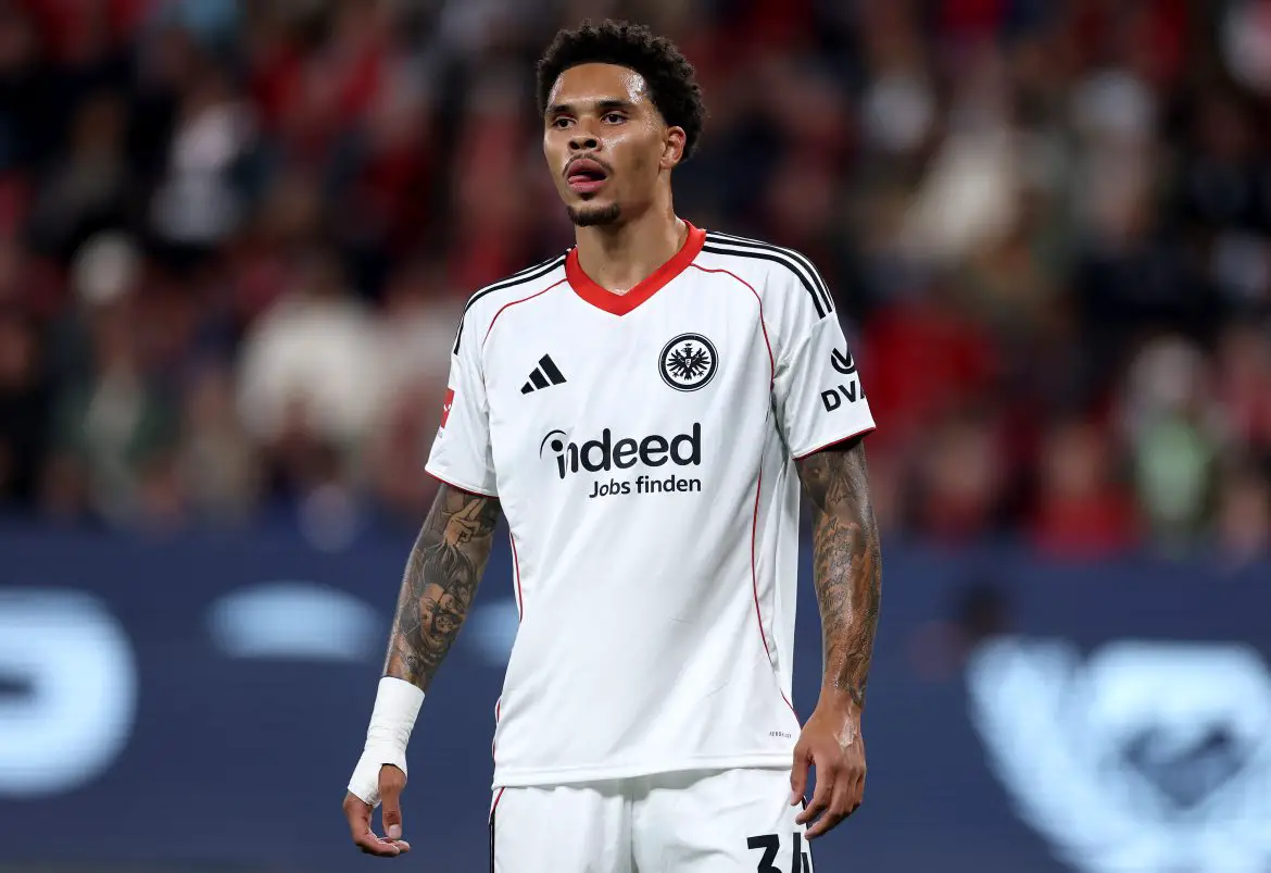 Frankfurt's Nnamdi Collins.