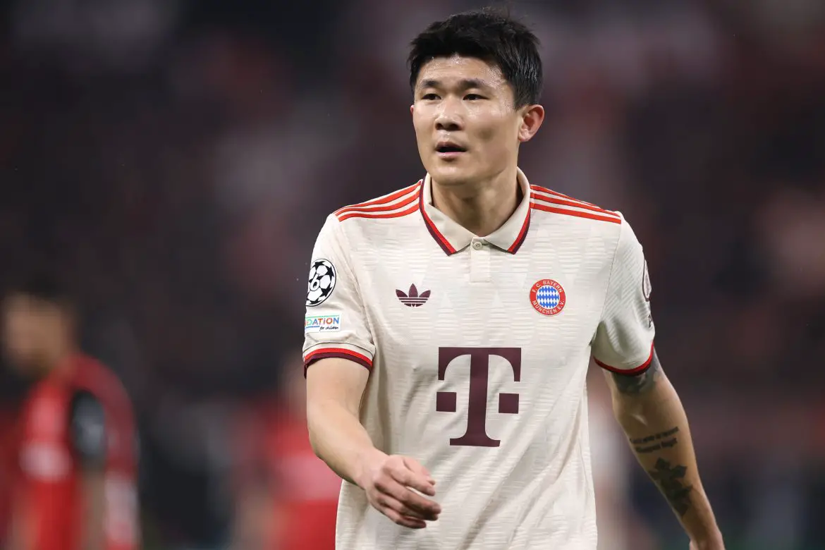 Separate injury problems are keeping Bayern Munich's Kim-Min Jae off the pitch.