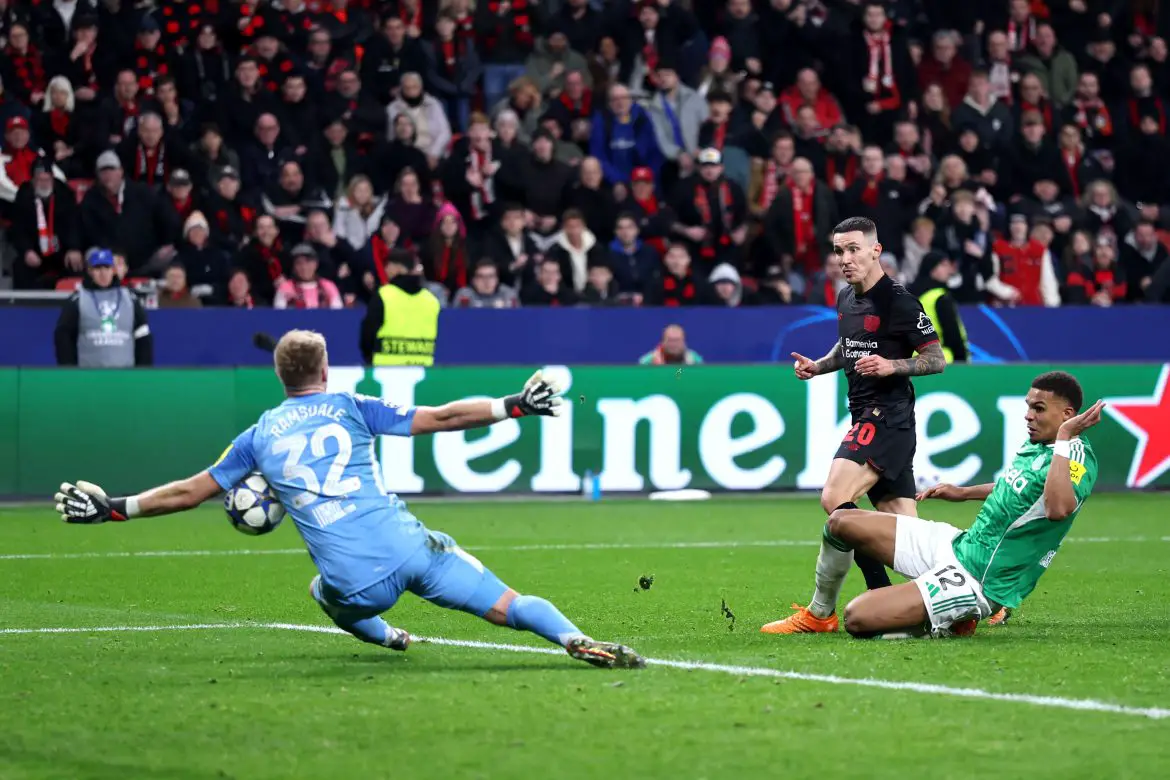 Bayer Leverkusen vs Newcastle United.