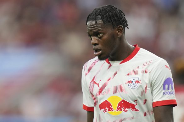 Castello Lukeba of RB Leipzig.