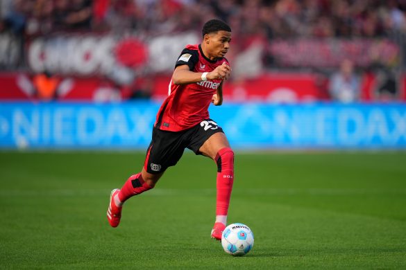Bayer Leverkusen's Amine Adli