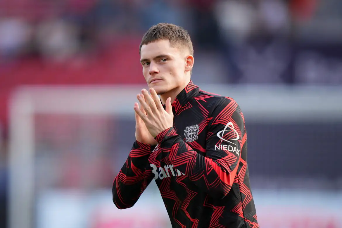 Florian Wirtz of Bayer Leverkusen.