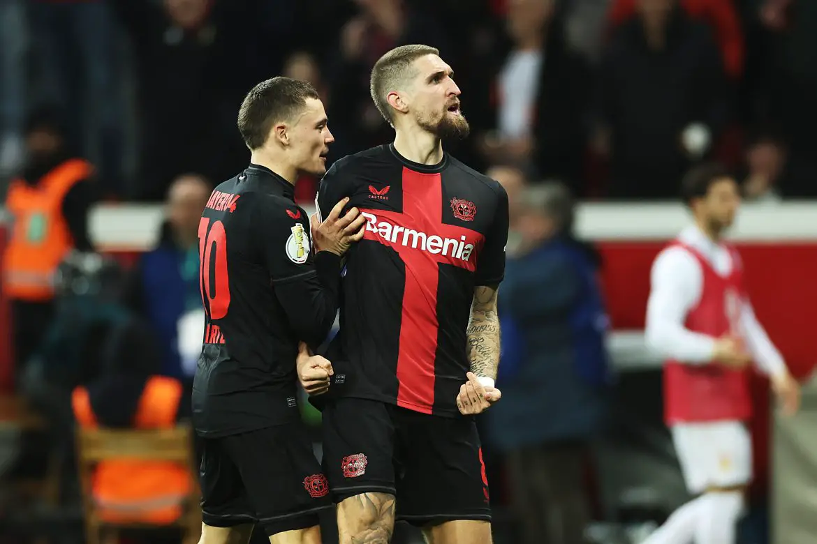 Former Leverkusen teammates Andrich and Wirtz