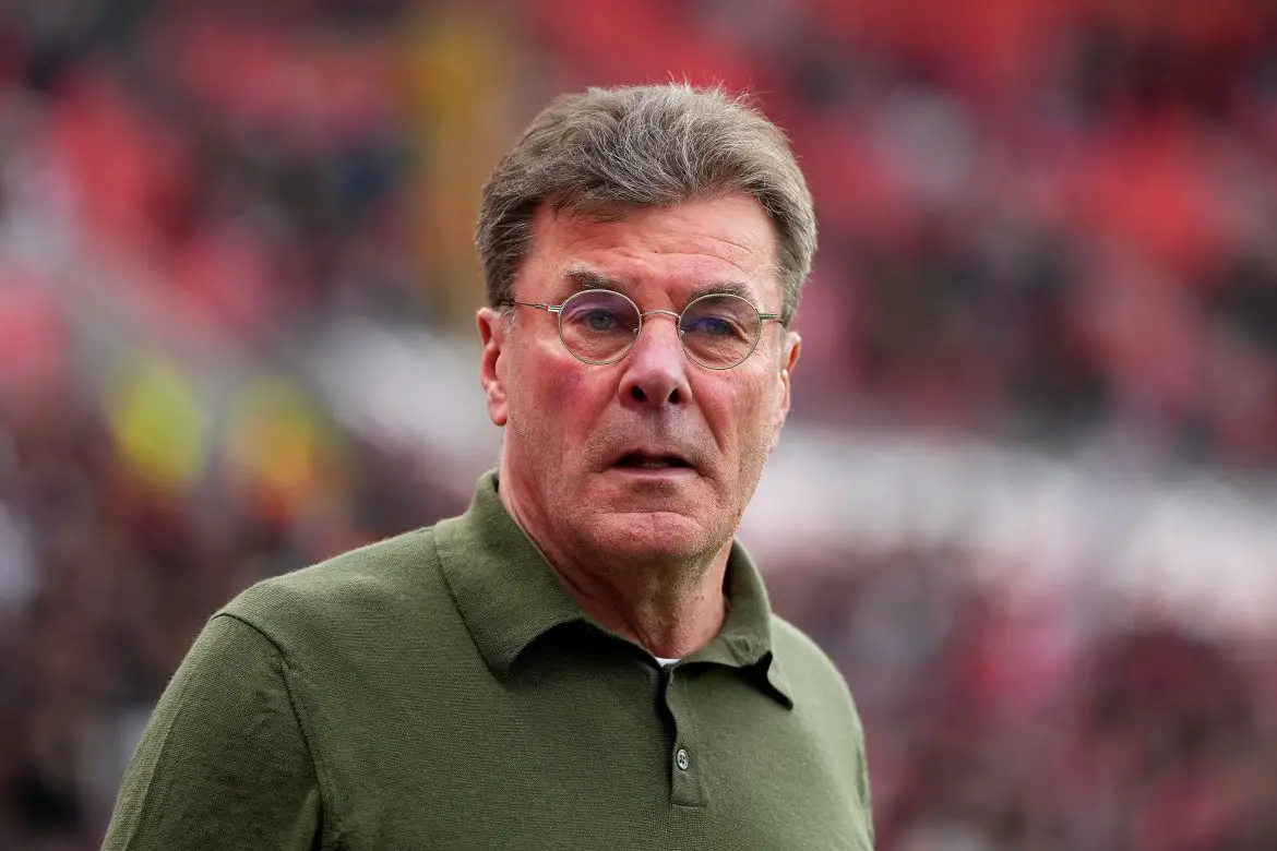 Wolfsburg head coach Dieter Hecking.