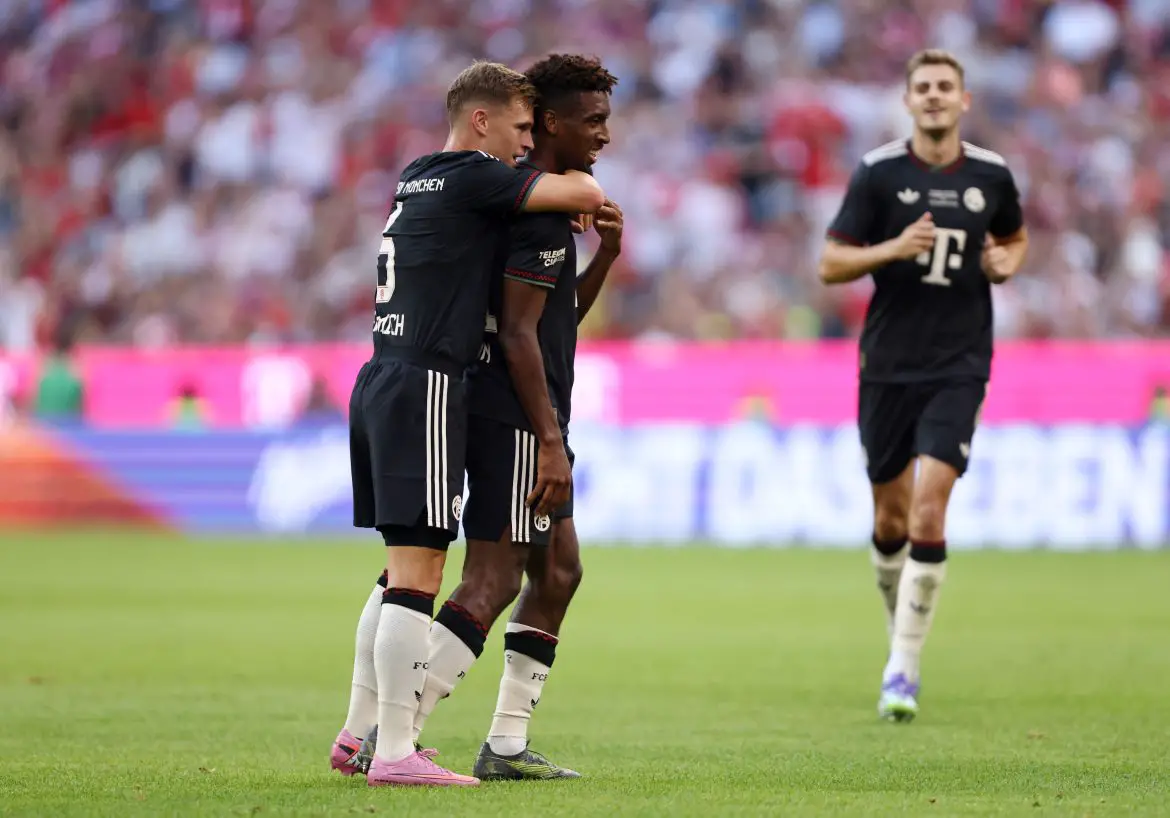 Bayern Munich's Kingsley Coman, who is a Al Nassr target.
