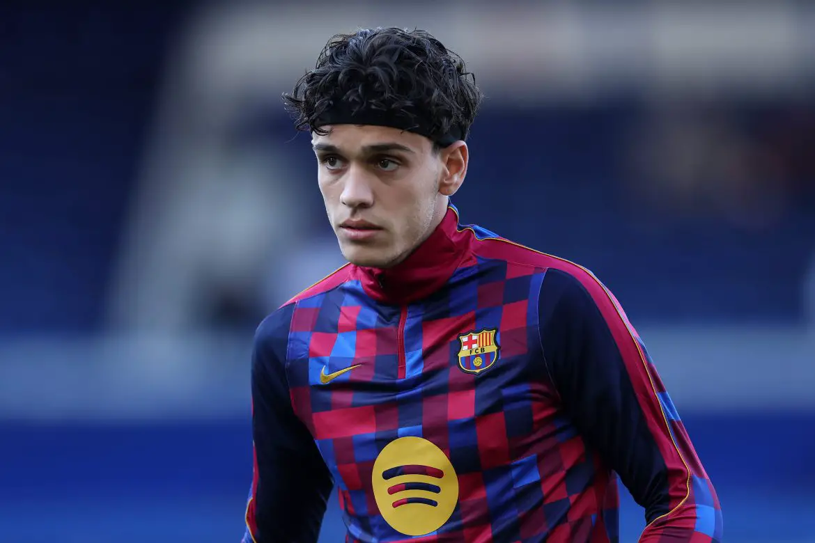 Barcelona right-back Hector Fort.