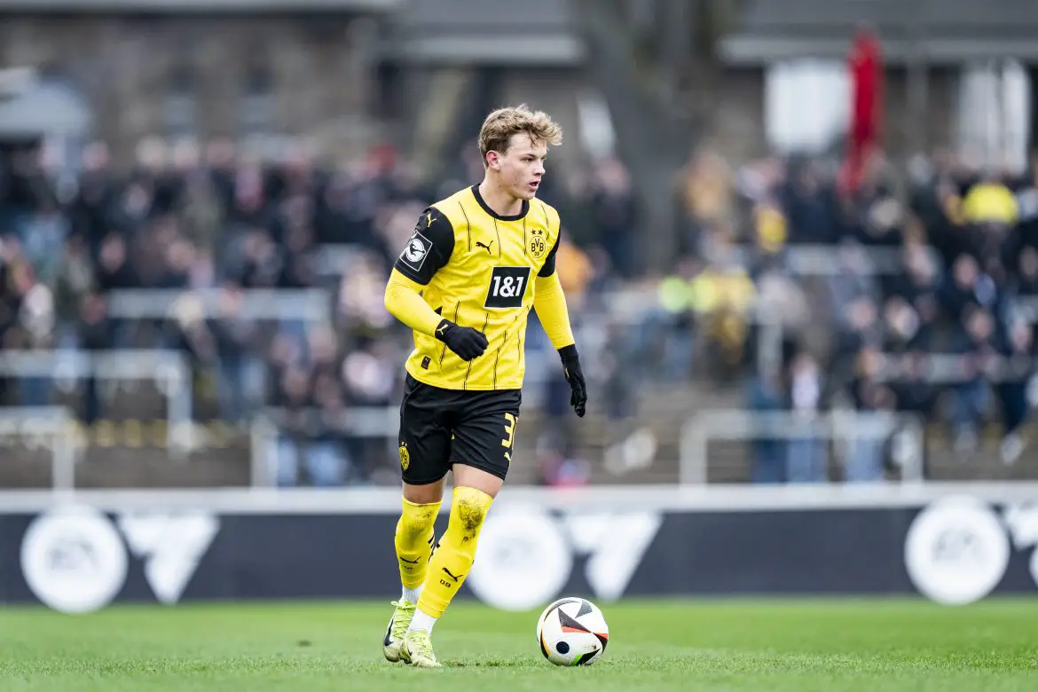 Borussia Dortmund's Cole Campbell.