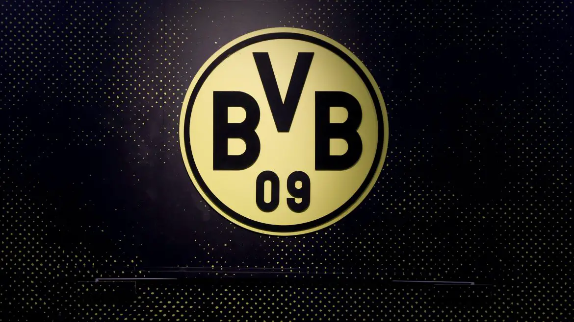 The Borussia Dortmund logo.